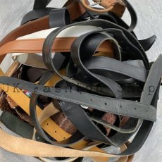 Adults leather belts CR 25 kg Volwassenen leren riemen - klasse CR