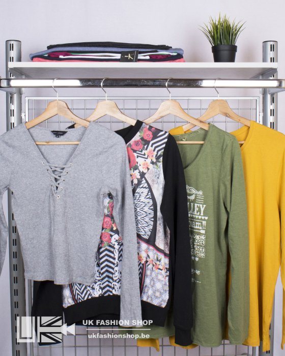 Women polos long sleeves - grade A + CR